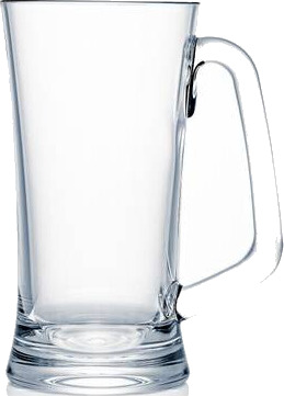 STRAHL Ølmugge med hank (502ml) i Hardplast (polykarbonat) 1 stk