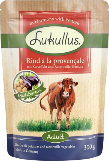 Lukullus Naturkost Kornfri 6 X 300 G Okse A La Provencale
