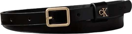 Calvin Klein Square Buckle Ck Loop 15Mm - Black - 90 x 90