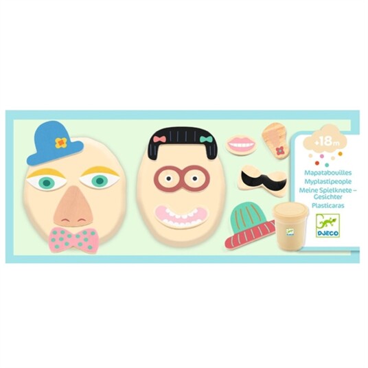 Djeco Modellervoks Myplastipeople Djeco Modellervoks Myplastipeople