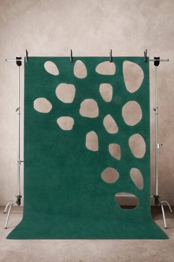 Jotex NELUMBO ullteppe 200x300 cm Grønn 1526415-01-52 1683288-02-45 Jotex NELUMBO ullteppe 200x300 cm Grønn 1526415-01-52 1683288-02-45