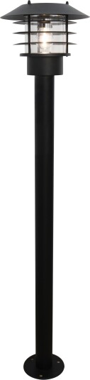 Gelia Furuliden Pullert 1 m, 3,7 V Svart