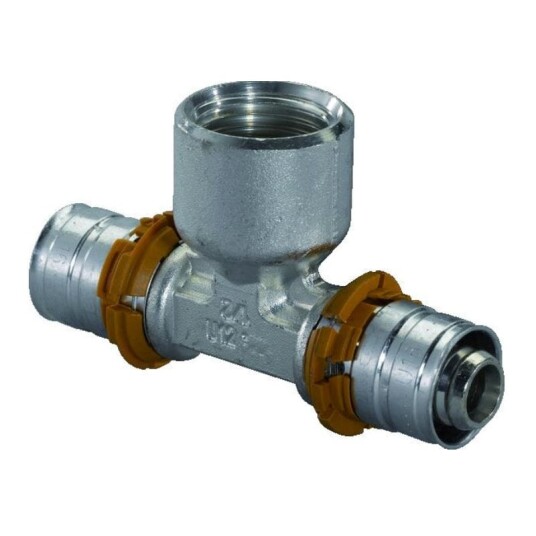 Uponor S-press DR T-Rør-i-Rør Innvendig 40mmx3 4 Tommer