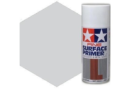 Tamiya Fine Surface Primer (L) Lysegrå Tamiya Fine Surface Primer (L) Lysegrå