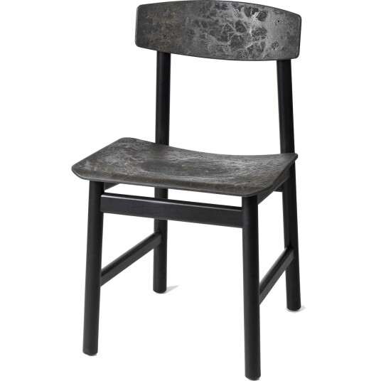 Mater Conscious BM3162 Stol Bøk / Coffee Waste Black Mater Conscious BM3162 Stol Bøk / Coffee Waste Black
