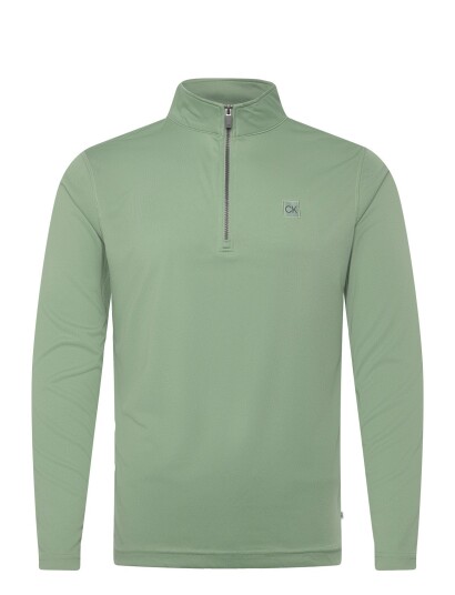 Calvin Klein Golf Advance 1/4 Zip Layering   Green   S
