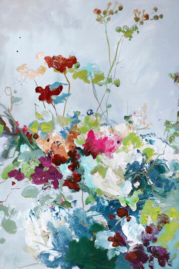 MalerifabrikkenBilde Abstract Floral 1FlerfargetBilder & skilt