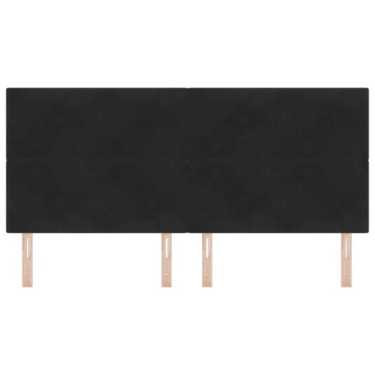 LED Hodegjerde Svart 100 cm Fløyel LED Hodegjerde Svart 100 cm Fløyel