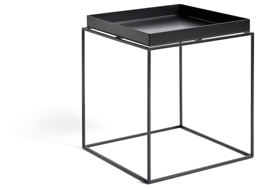 Hay - Hay Tray Table 40x40 Black - Lunehjem.no - Interiør på nett Hay - Hay Tray Table 40x40 Black - Lunehjem.no - Interiør på nett