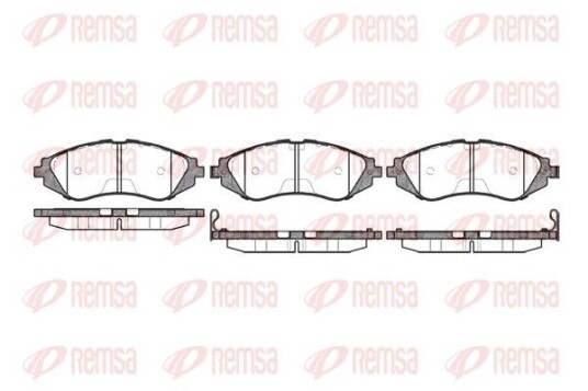 Bremseklosser REMSA 0645.02