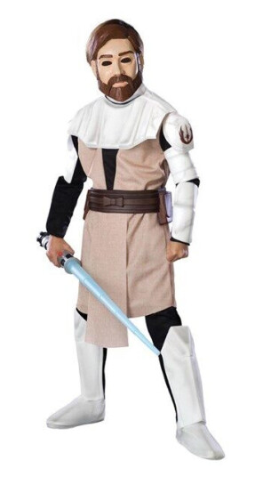 Rubie's Costume Co Star-Wars Obi Wan Kenobi Dlx (Large) /Costume Rubie's Costume Co Star-Wars Obi Wan Kenobi Dlx (Large) /Costume