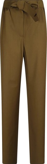 Max Mara Dame Bukser Grønn 3XS, Max Mara Dame Bukser Grønn 3XS,