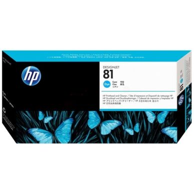 HP HP 81 Skrivehode cyan C4951A