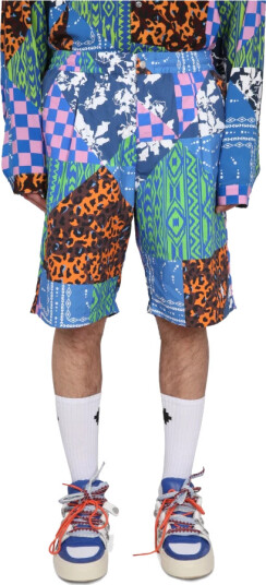 Marcelo Burlon Herre Shorts Flerfarget L,