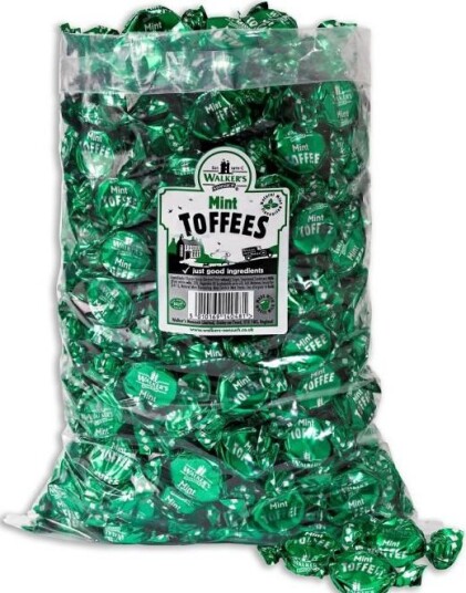 2,5 kg Walkers Mint ToffeeStor pose 2,5 kg Walkers Mint ToffeeStor pose