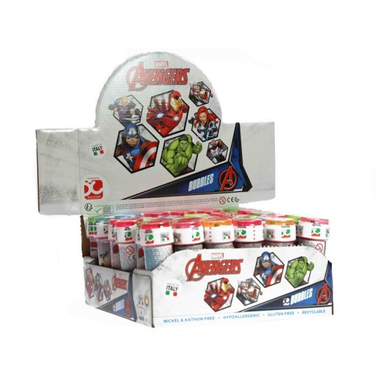 Såpebobler 60ml assortert Marvel Avengers