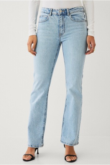 Gina Tricot Jeans Classic Boot Jeans Blå