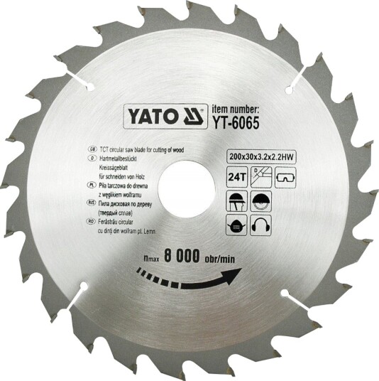 YATO YT 6065 Mellomleggsskive vinkelsliper