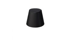 nielsen_light LAMPESKÆRM ISABELLA DOMUS H. 20,0 CM SORT/KOBBER