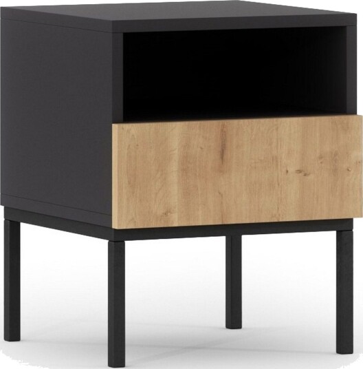 Anjal Nattbord 40 cm - Eik