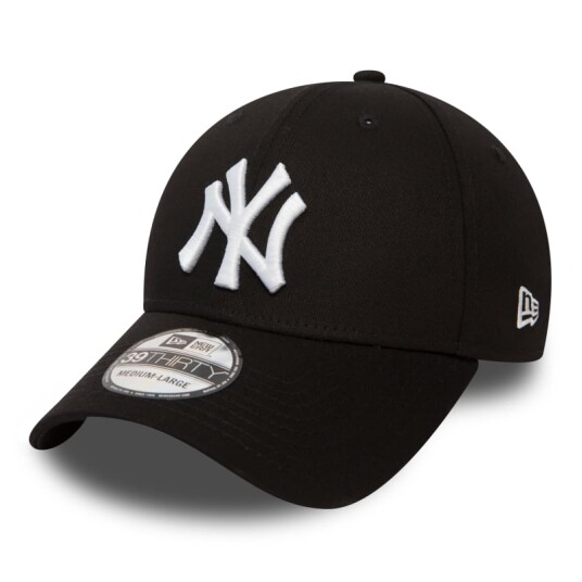 New Era 39thirty League Basic Neyyan M/L, Black/White New Era 39thirty League Basic Neyyan M/L, Black/White