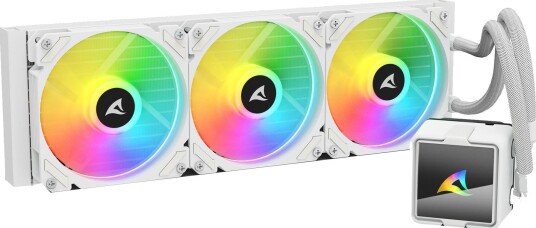 Sharkoon S60 CPU Vannkjøler 360mm ARGB Hvit