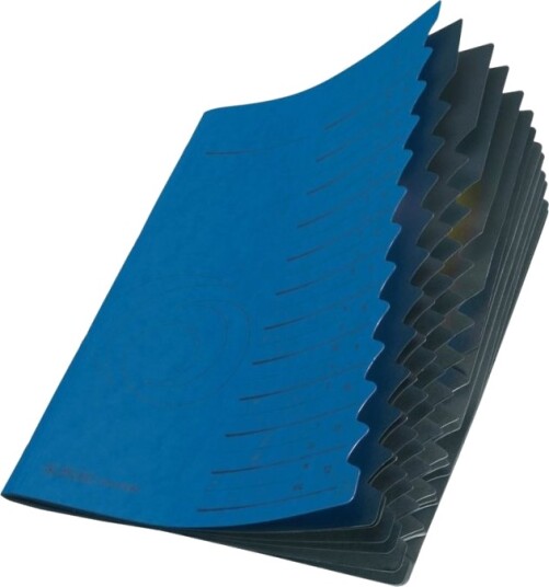 Herlitz Colorspan Klassifikasjonsmappe 12 Rom 12 Deler Fortrykt: A Z 1 12 For A4 210 X 297 Mm Med Fliker Svart Blå Herlitz Colorspan Klassifikasjonsmappe 12 Rom 12 Deler Fortrykt: A Z 1 12 For A4 210 X 297 Mm Med Fliker Svart Blå