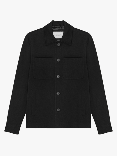 Les Deux Marseille Hybrid Jacket Sort M