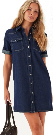 Only Onllisa S/S DNM DRESS GUA