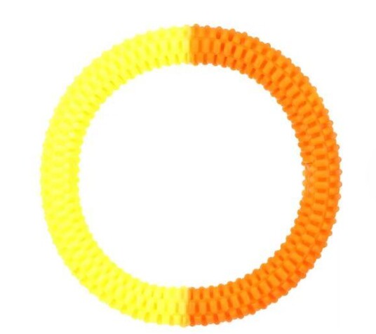 Flamingo Lipa Flytende Ring Gul/Orange 22Cm