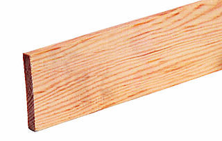 Rindalslist glattkantlist furu ubehandlet 12x070mm