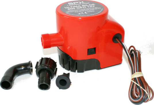 Johnson Pump Lensepumpe Ultima Bilge 12v 600 gph 2270 l/t Auto