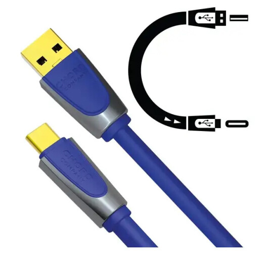 Chord Clearway USB A-C 0.5m USB-kabel