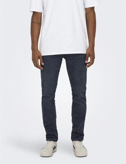 ONLY & SONS Onsloom Slim Jog 3631 Pim Dnm Noos - Blue - 34 x 32