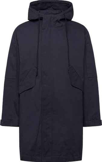 NEUW Canvas Parka Indigo Black L