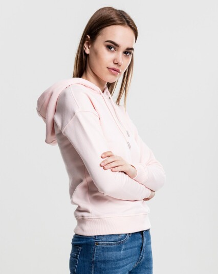 Urban Classics hettegenser for kvinner Pink
