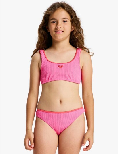Roxy Aruba Bralette Set Pink 170 Roxy Aruba Bralette Set Pink 170