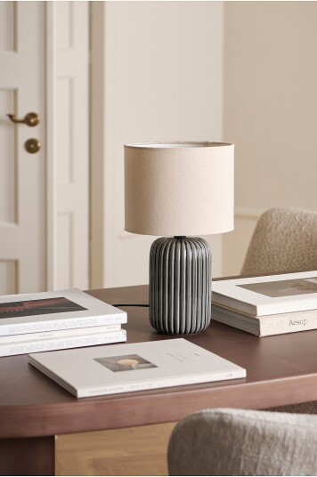 Ellos Home   Bordlampe Mizu   Grå