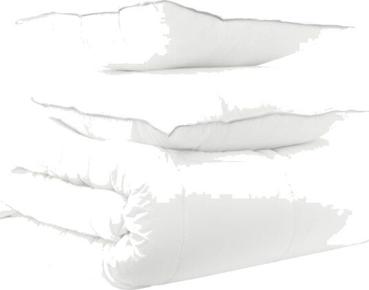 vidaXL Dyne Sett 3 stk. 140 x 220 cm Hele sesonger Bambus Hvit vidaXL Dyne Sett 3 stk. 140 x 220 cm Hele sesonger Bambus Hvit
