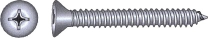 Plateskrue A4 DIN 7982 - 5,5 mm - 38 mm - 6 stk
