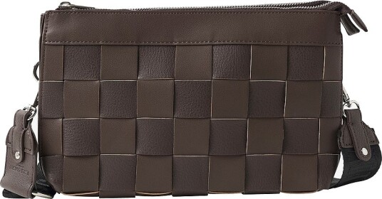 Ilse Jacobsen Skulerveske Braided Cross body Brun