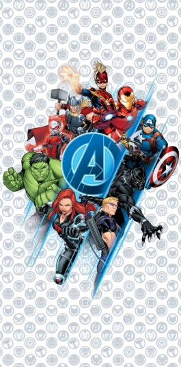 Avengers Badehåndklæde 70X140 Cm Avengers Badehåndklæde 70X140 Cm