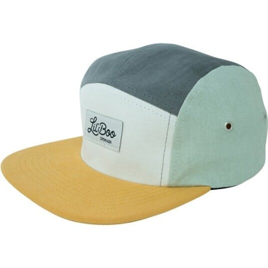 Lil" Boo Block 5-Panel Cap Honey Gold/Grey/Stone XL