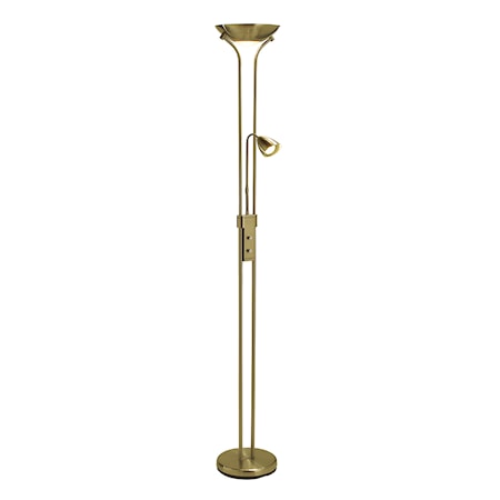 Detroit Gulvlampe Messing Detroit Gulvlampe Messing