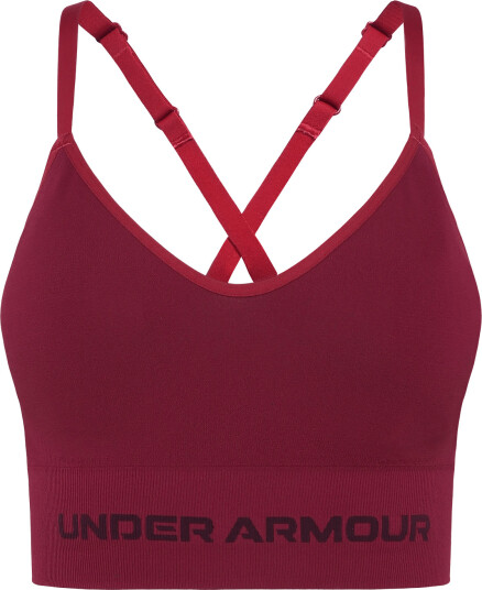 Under Armour Vanish Seamless Low Bra Burgundy XS