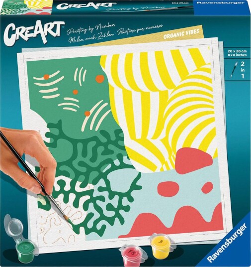 Ravensburger CreArt Mal etter nummer 12+ år Organic Spheres