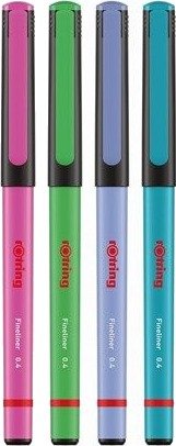 Rotring fineliner assorted colours pack of 4 Rotring fineliner assorted colours pack of 4