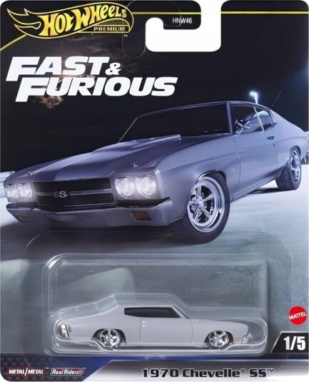 Hot Wheels Fast & Furious 1970 Chevelle SS Bilmodell 1:64