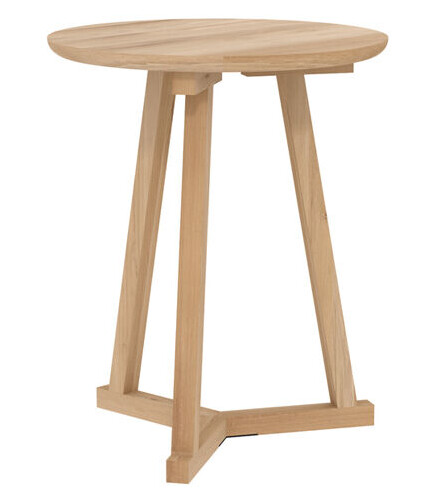 Ethnicraft Tripod sidebord Oak-Wax oil small 56 x 46 cm
