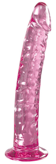 Icicles No 86 Rosa Glassdildo      - Lyserosa